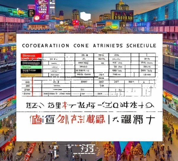 合作区商贸城营业时间表详解，为您的生活购物提供清晰指引