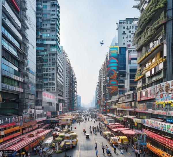 合作市东一路商贸城，区域商贸枢纽与城市经济活力新引擎