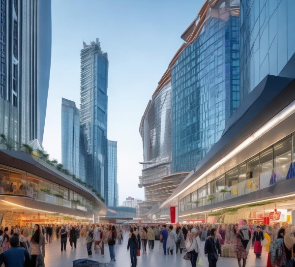 新沂新港商贸城,商贸新地标 赋能城市经济新动能 新沂新港商贸城,商贸新地标 赋能城市经济新动能